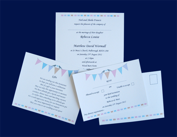 Wedding Invitations - Love is in the air Wedding Invitations - Love is in the air